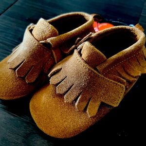 NEW Unisex Baby Moccasin Shoes